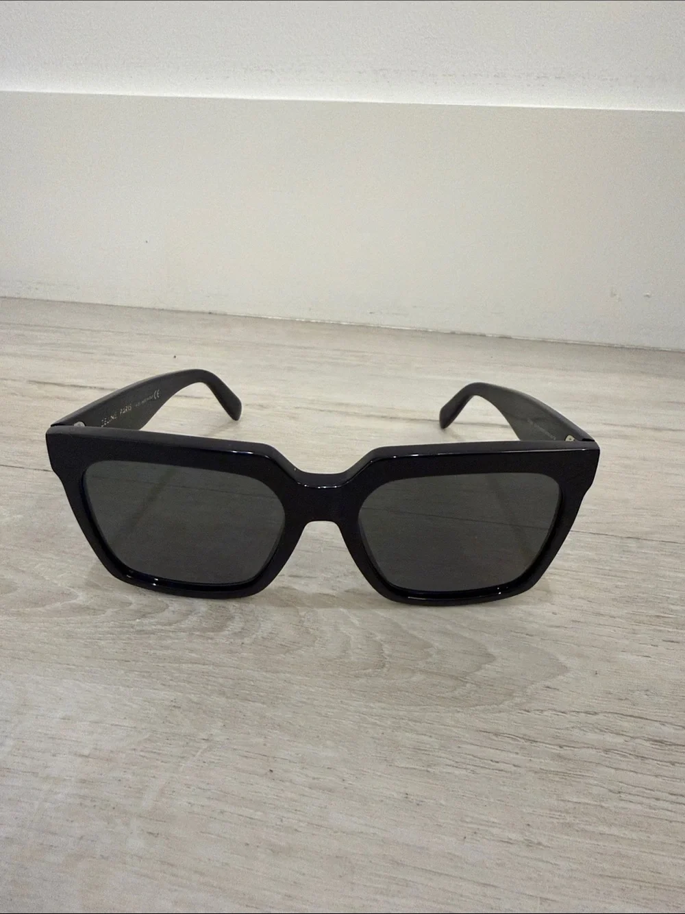 Celine Oversized Square Black Sunglasses Authentic